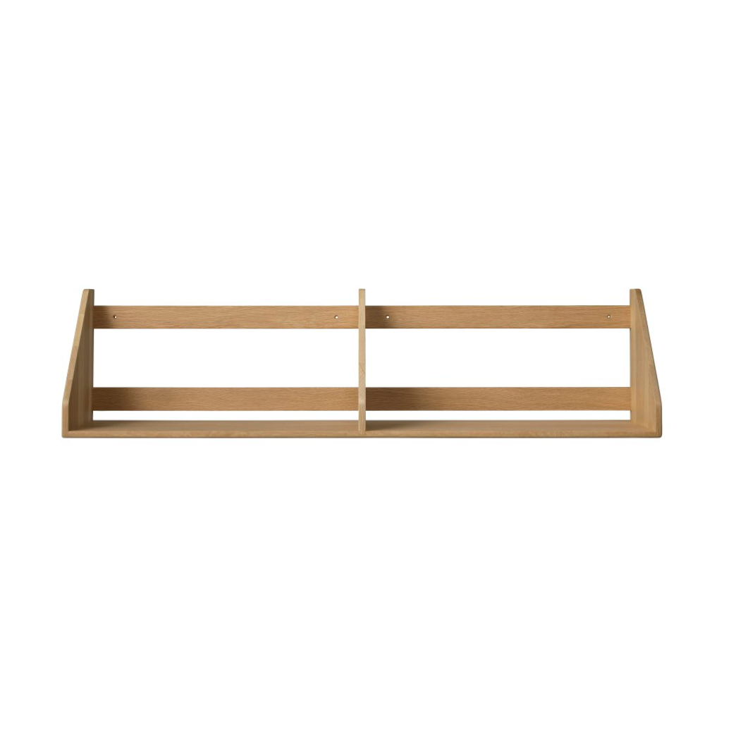 FDB Møbler B5 hylle 21x100 cm Oak nature lacquered