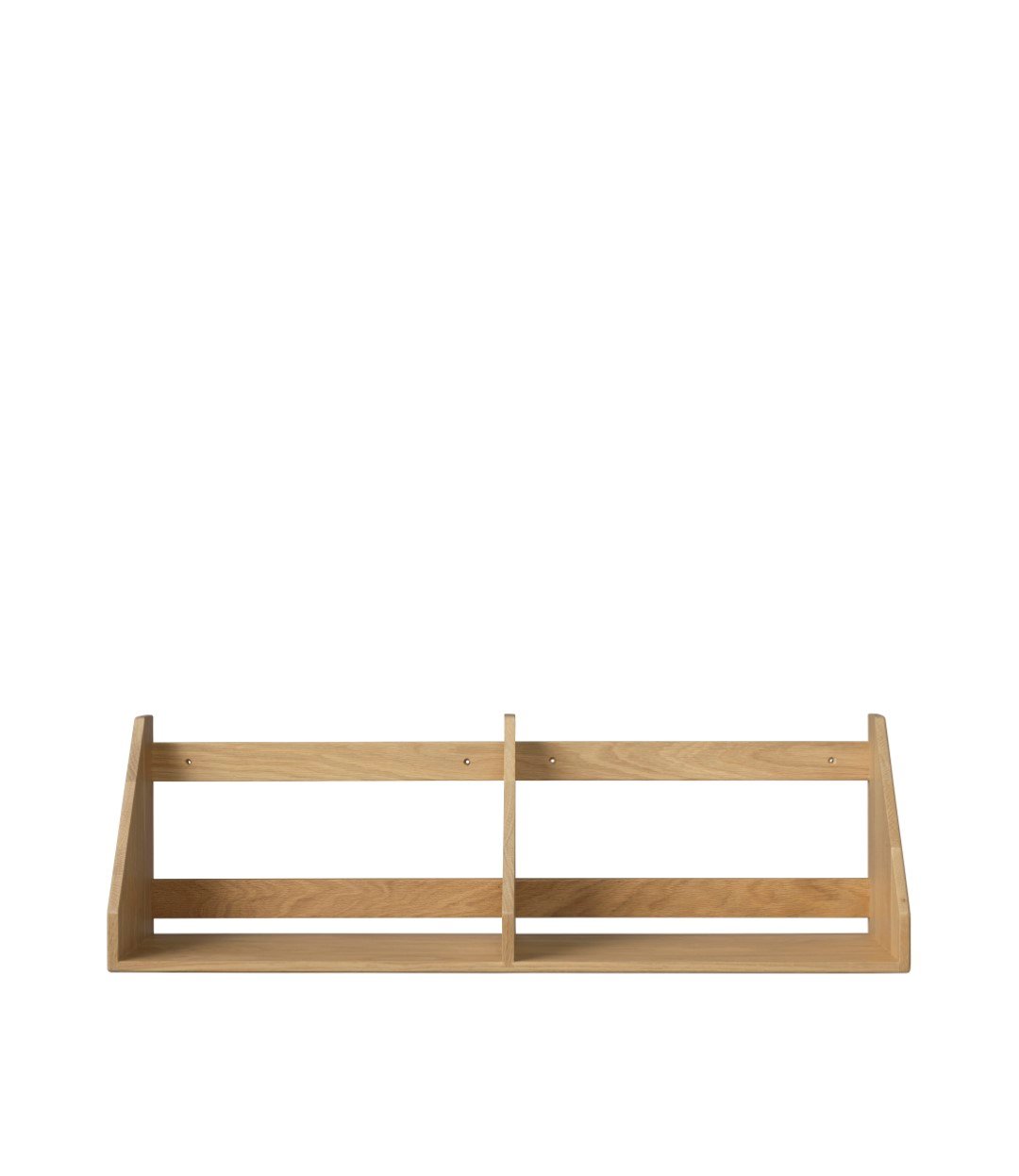 FDB Møbler B5 hylle gloss 5 80x21 cm Oak nature lacquered