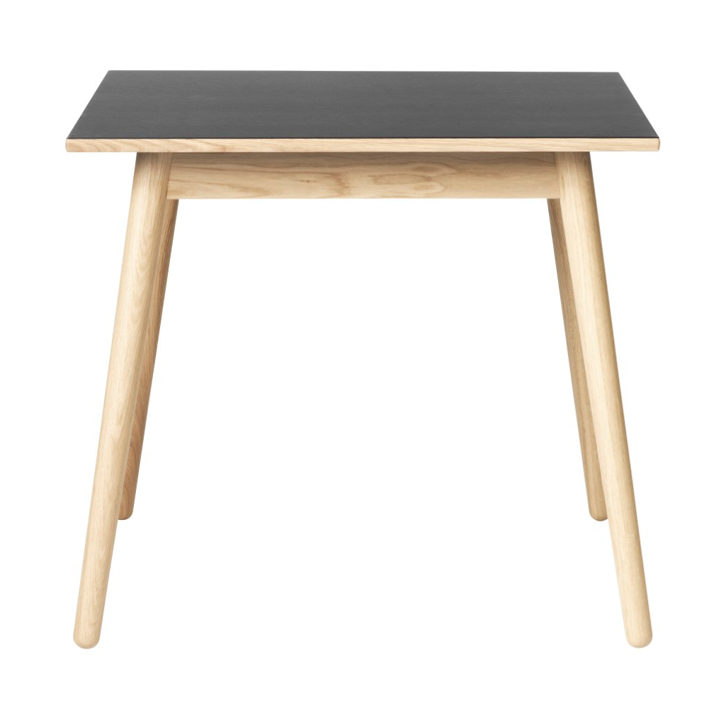 Bilde av FDB Møbler C35A spisebord 82x82 cm Black-oak nature lacquered