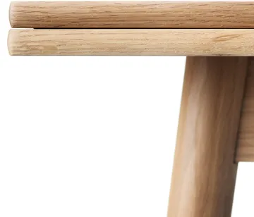 C35AH spisebord dutch extract 82x82 cm - Oak nature-oak nature laquered - FDB Møbler