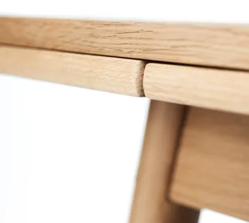 C35AH spisebord dutch extract 82x82 cm - Oak nature-oak nature laquered - FDB Møbler