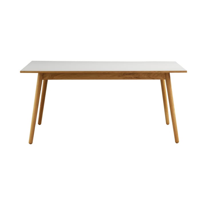 C35B spisebord 82x160 cm - Light grey-oak nature lacquered - FDB Møbler