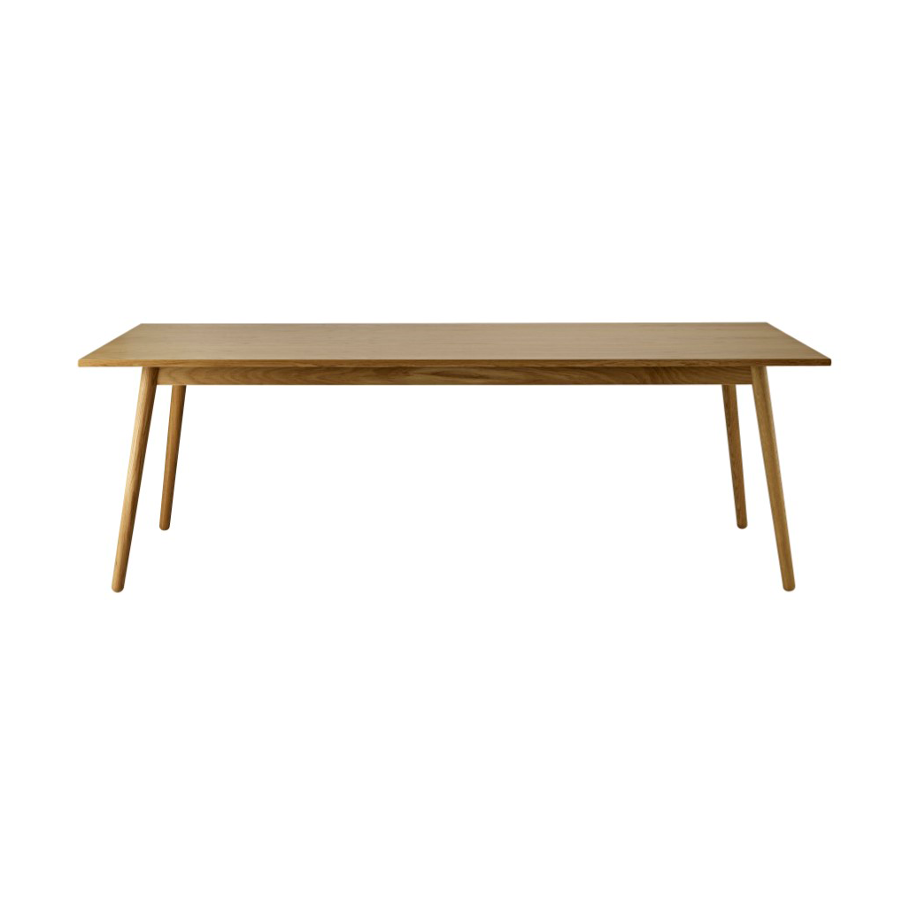 FDB Møbler C35C spisebord 95×220 cm Oak nature-oak nature laquered