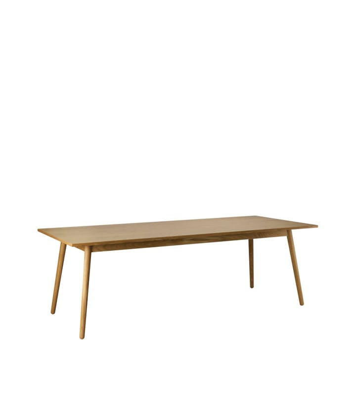 C35C spisebord 95x220 cm, Oak nature-oak nature laquered FDB Møbler