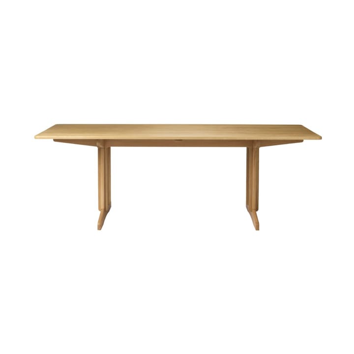 C64 Shaker spisebord 90x220 cm, Oak nature oiled FDB Møbler