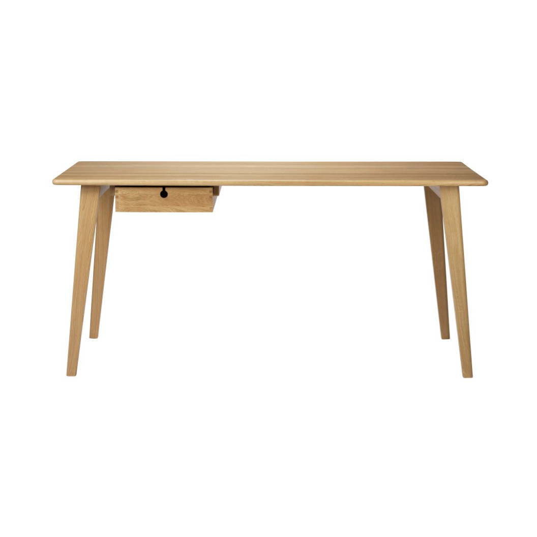 FDB Møbler C67 Butler skrivebord Oak nature lacequered, 60×156 cm