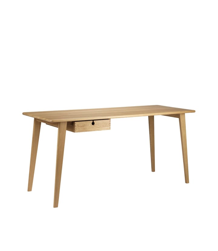 C67 Butler skrivebord, Oak nature lacequered, 60x156 cm FDB Møbler