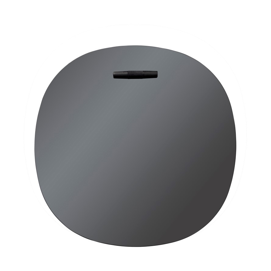 Bilde av FDB Møbler I4 Birksø veggspeil Oak black painted toned 50 cm