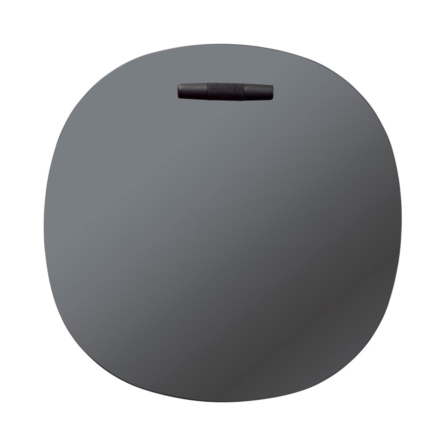 Bilde av FDB Møbler I4 Birksø veggspeil Oak black painted toned 70 cm