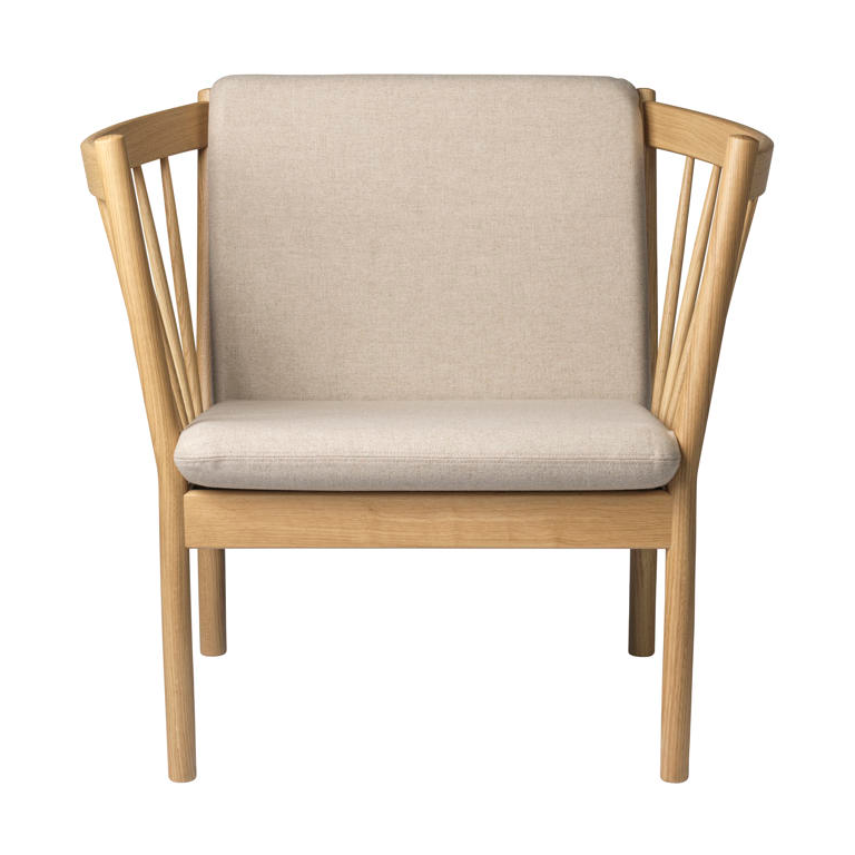 FDB Møbler J146 lenestol Oak nature lacquered-beige