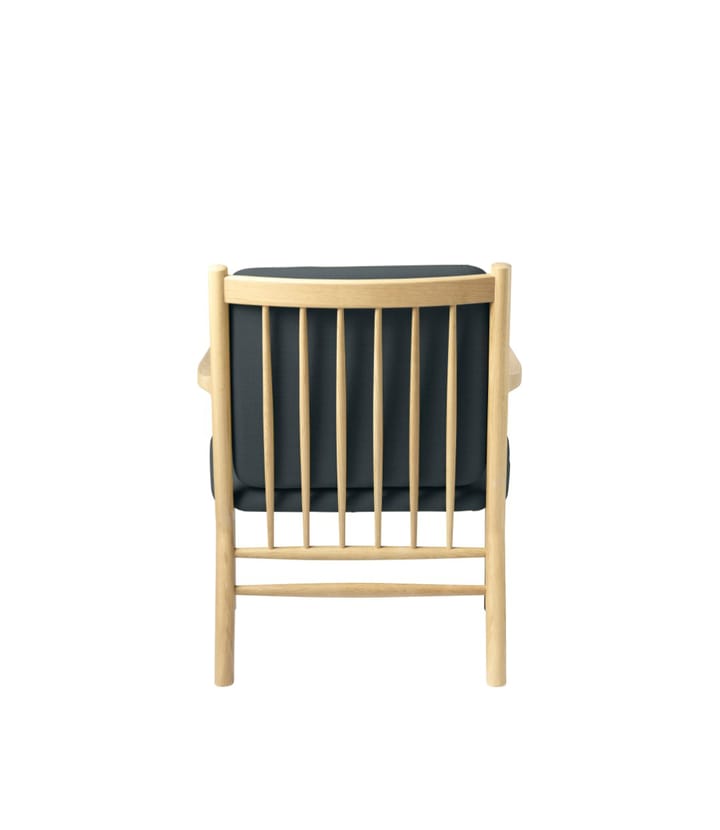 J147 lenestol, Oak nature lacquered-dark green FDB Møbler