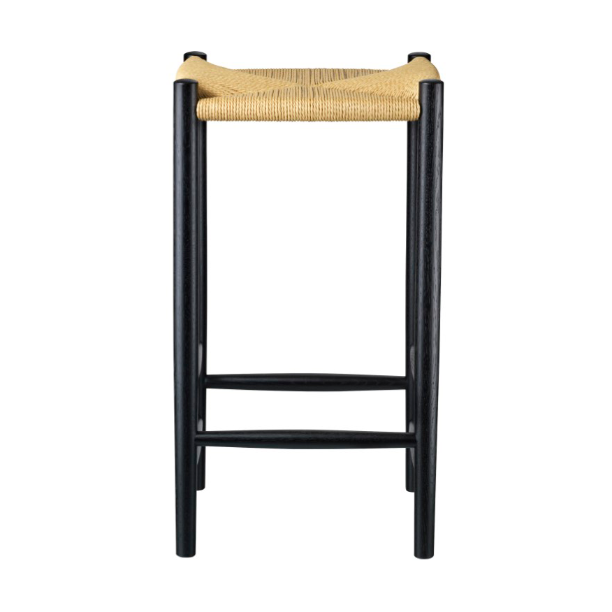 Bilde av FDB Møbler J164C Counter Squared barkrakk Oak black painted-nature