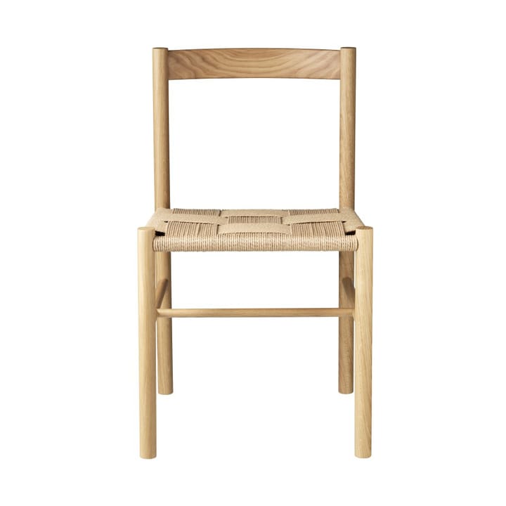 J178 Lønstrup stol, Oak nature lacquered-papercord nature FDB Møbler