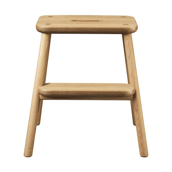 FDB Møbler J180 Sønderup trinnkrakk Oak nature oiled