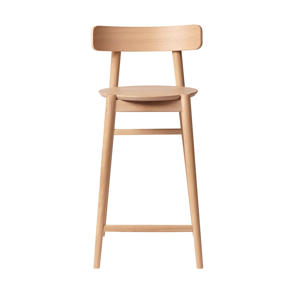 FDB Mbler J185 st barstol 65 cm Oak nature lacquered