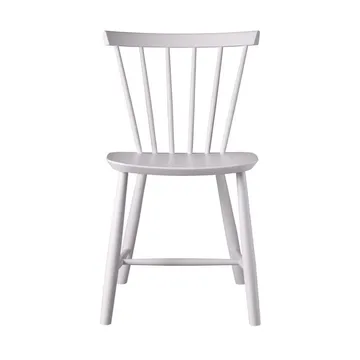 J46 stol - Beech violet hair painted - FDB Møbler