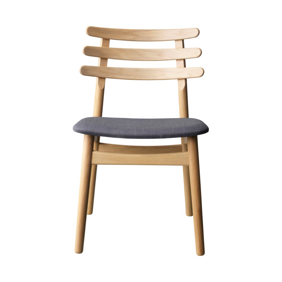 FDB Møbler J48 stol Oak nature lacquered- anthracite