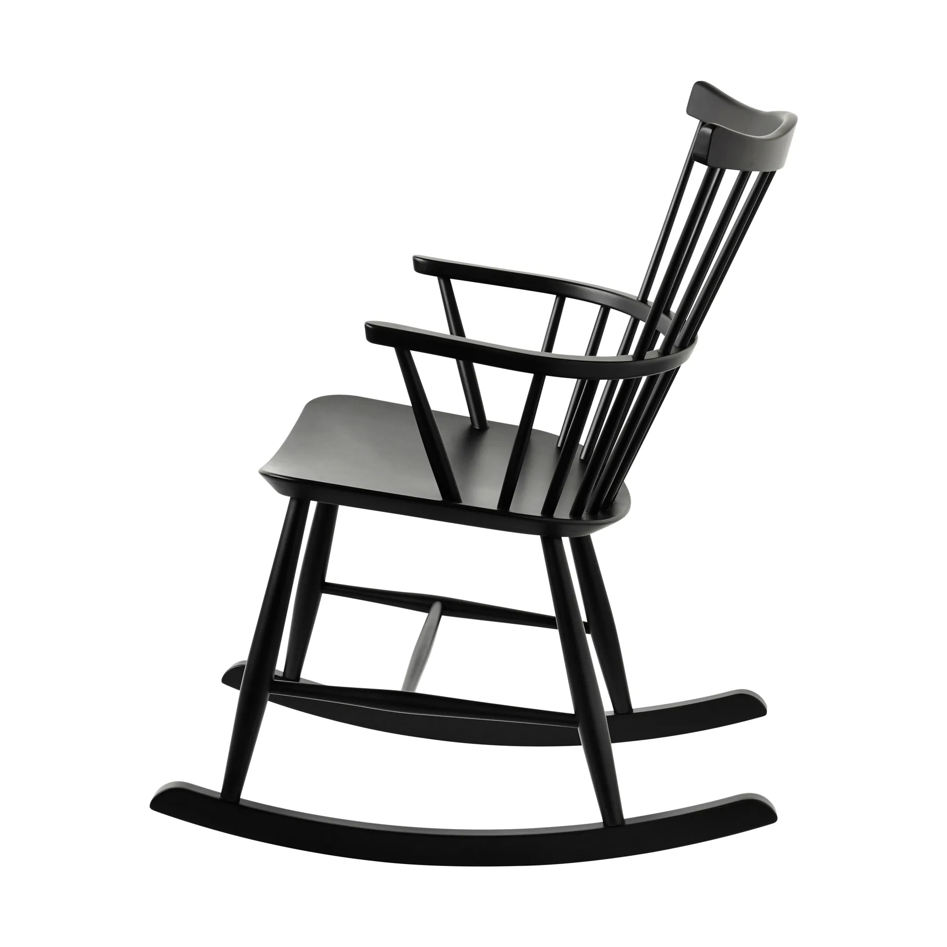 J52G gyngestol, Beech Ral 9005 FDB Møbler