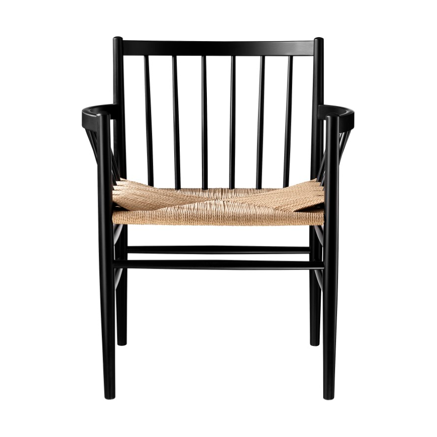 FDB Møbler J81 karmstol Nature-beech black painted