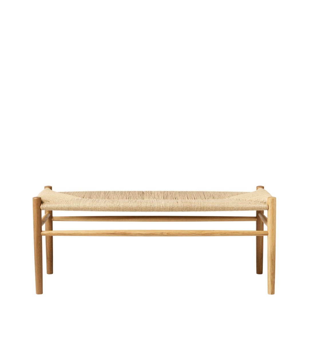 FDB Møbler J83B 37x100 cm benk Oak nature lacquered-nature