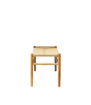 J83B 37x100 cm benk - Oak nature lacquered-nature - FDB Møbler