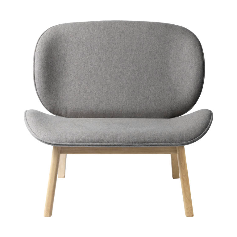 FDB Mbler L32 Suru loungestol Oak nature lacquered-grey