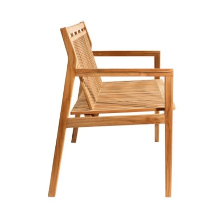 M11 Sammen 3-seters benk, Teak-natur oiled FDB Møbler