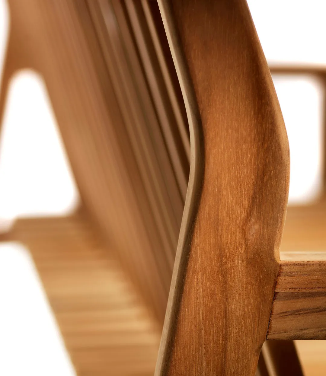 M11 Sammen 3-seters benk, Teak-natur oiled FDB Møbler