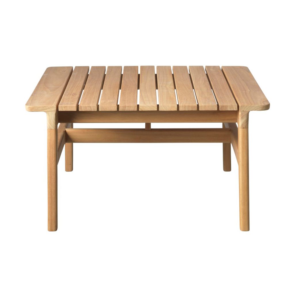 FDB Møbler M19 Sammen loungebord 61,5x33 cm Teak natur oiled
