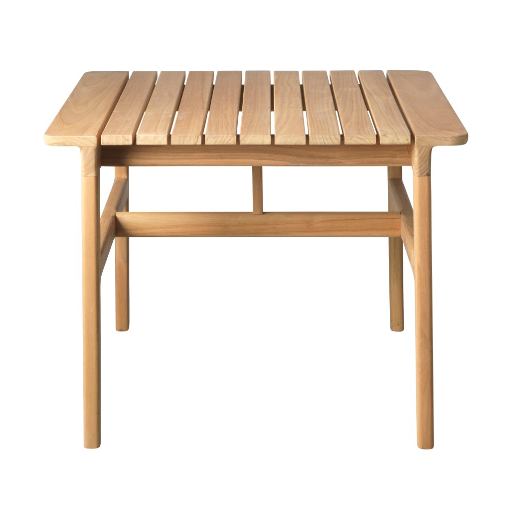 FDB Møbler M19 Sammen loungebord 61,5x47,7 cm Teak-natur oiled