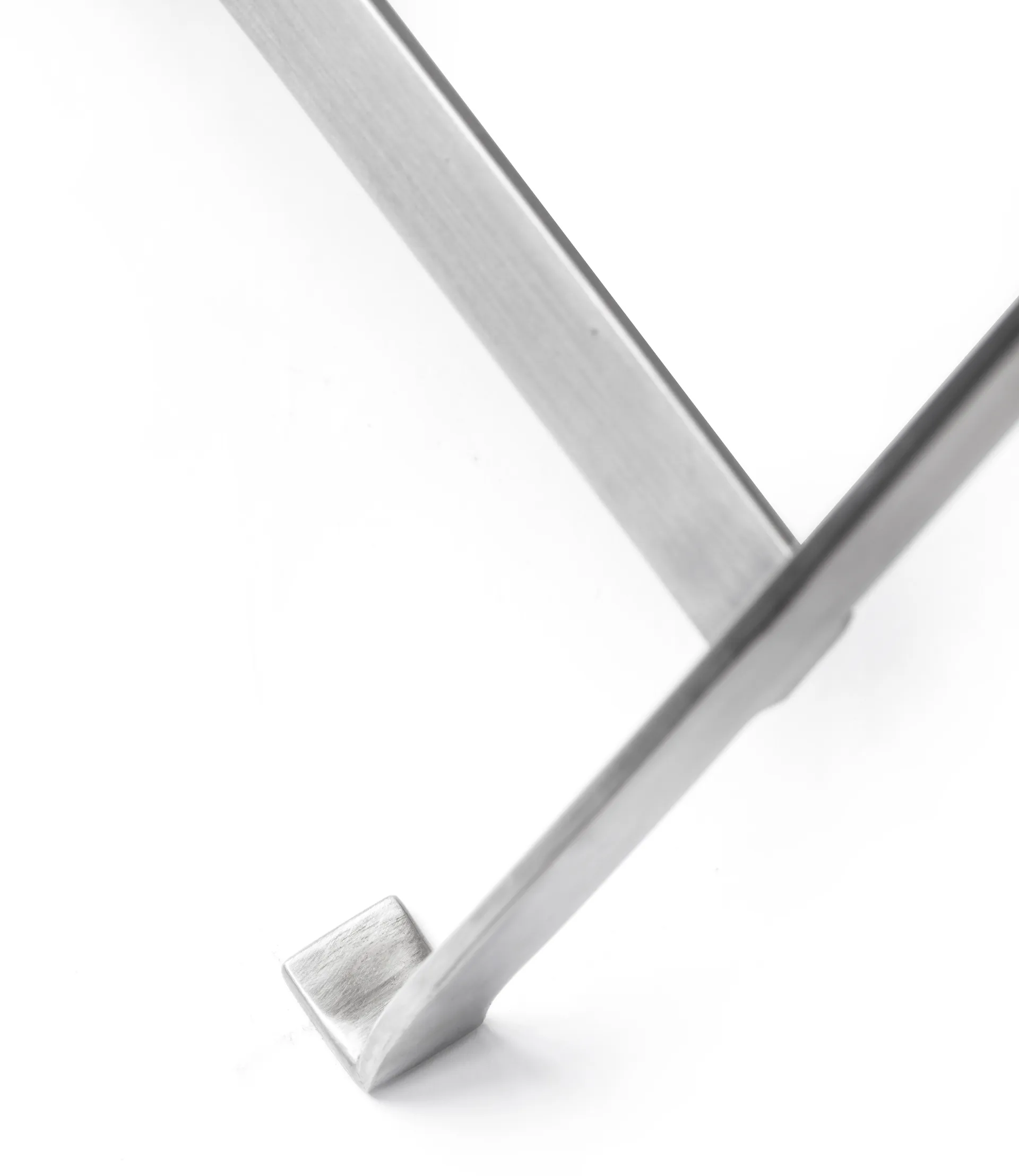 M26 Lilleø balkongbord, Teak-rustfritt stål FDB Møbler