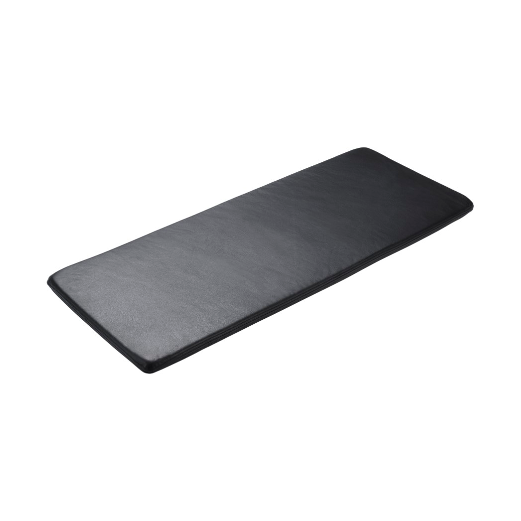 FDB Møbler R6 Radius sittepute 45x109 cm Black leather