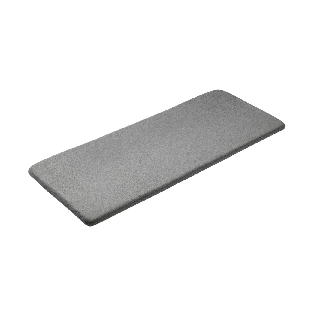 FDB Møbler R6 Radius sittepute 45x109 cm Dark mottled grey