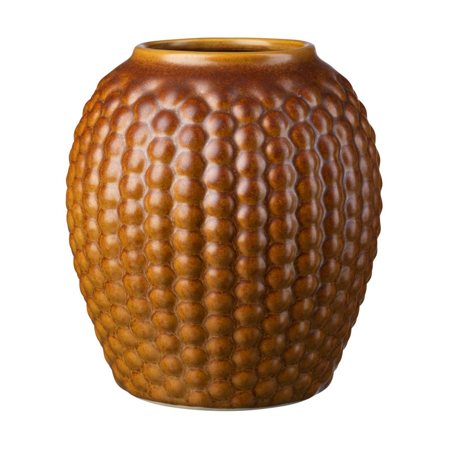 Bilde av FDB Møbler S7 Lupin vase 19 cm Golden brown
