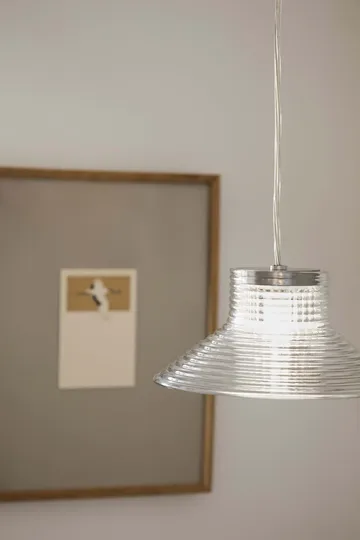 U11 Sletterhage pendel lampe - Aluminium-opalglass - FDB Møbler
