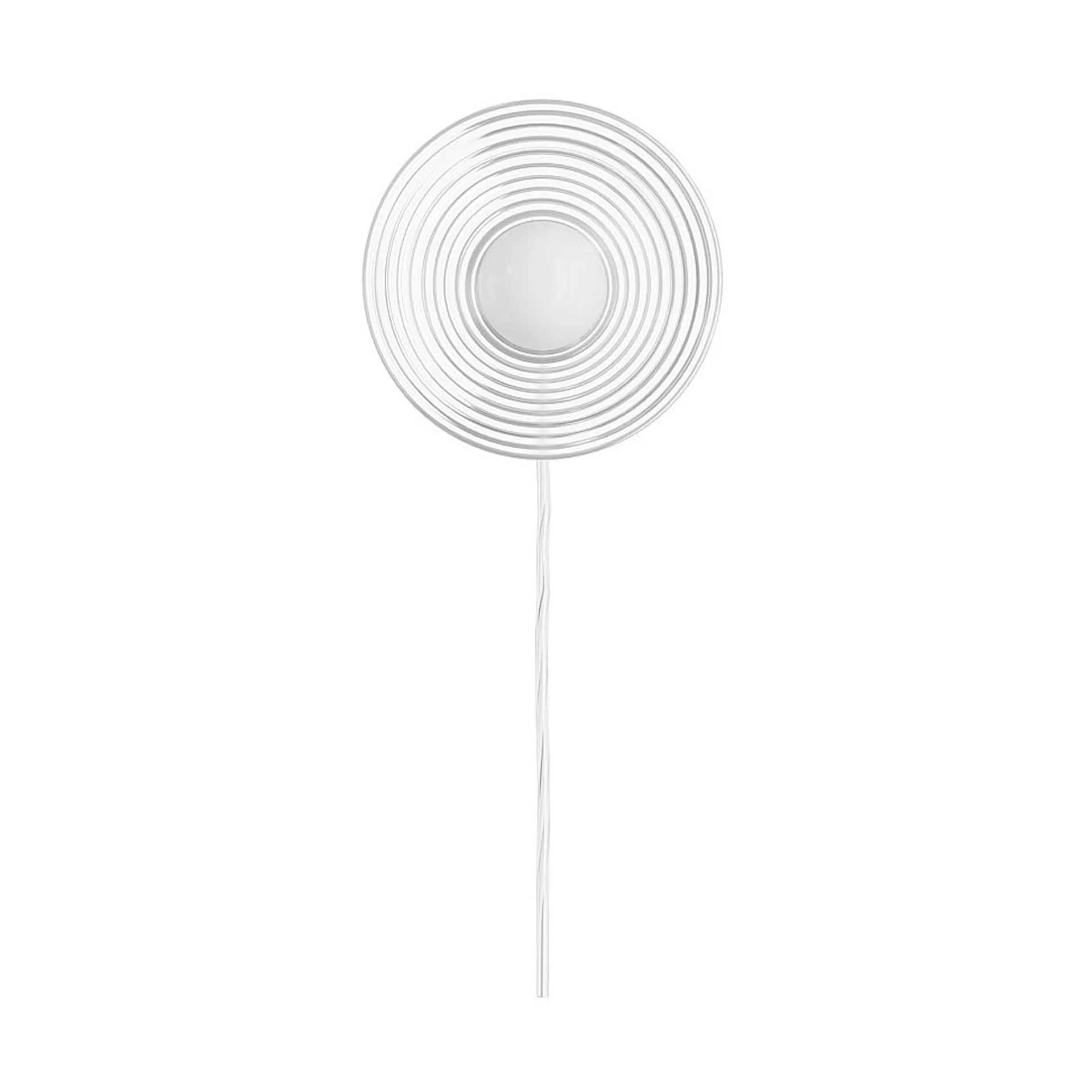 U12 Sletterhage vegglampe, Aluminium-opalglass FDB Møbler