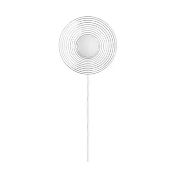 U12 Sletterhage vegglampe - Aluminium-opalglass - FDB Møbler
