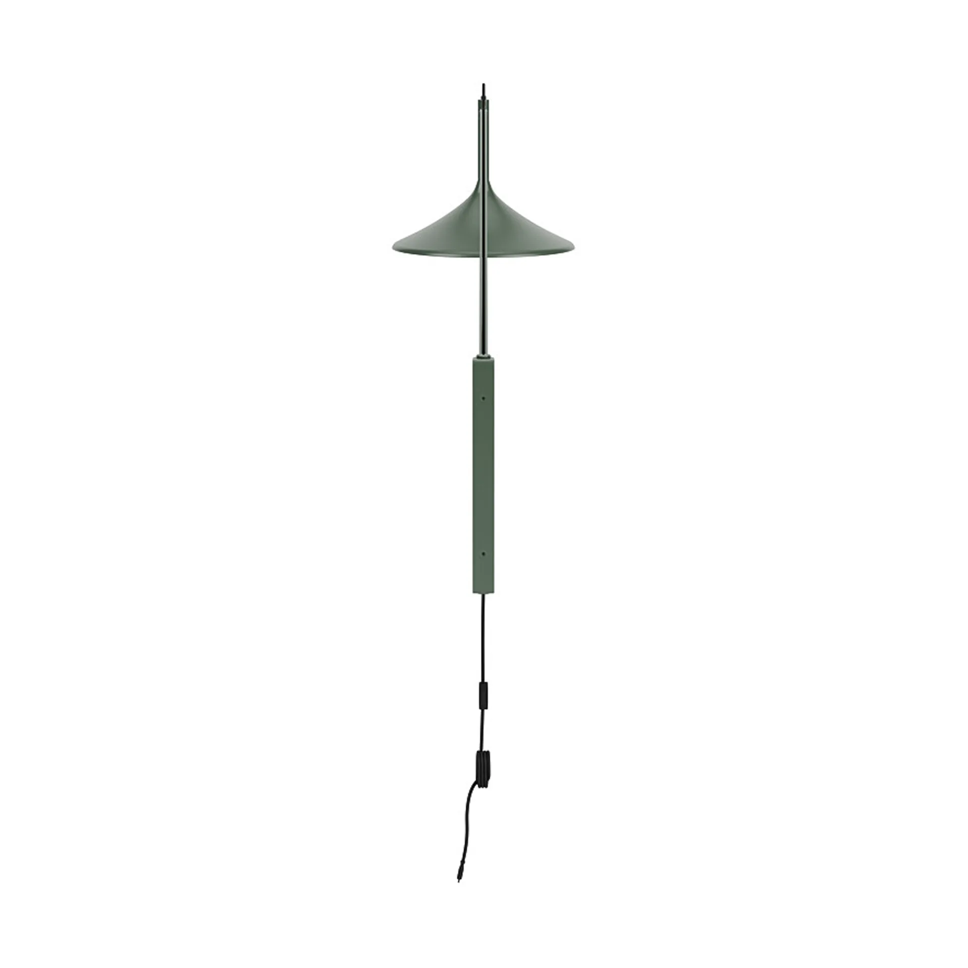 U17 Hasle vegglampe, Olive green, 134 cm FDB Møbler