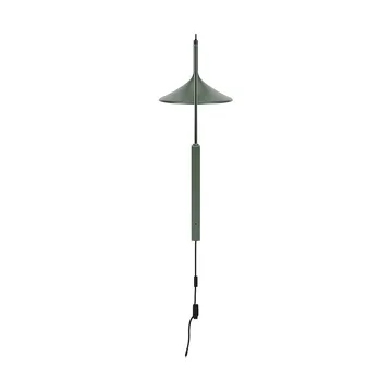 U17 Hasle vegglampe - Olive green, 134 cm - FDB Møbler