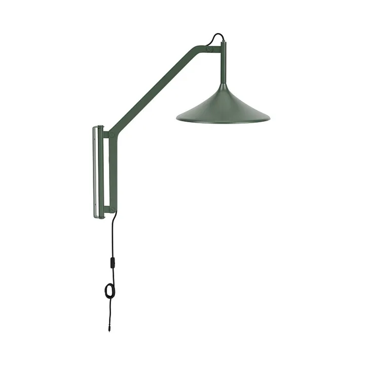 U18 Hasle vegglampe - Olive green, 67,5 cm - FDB Møbler