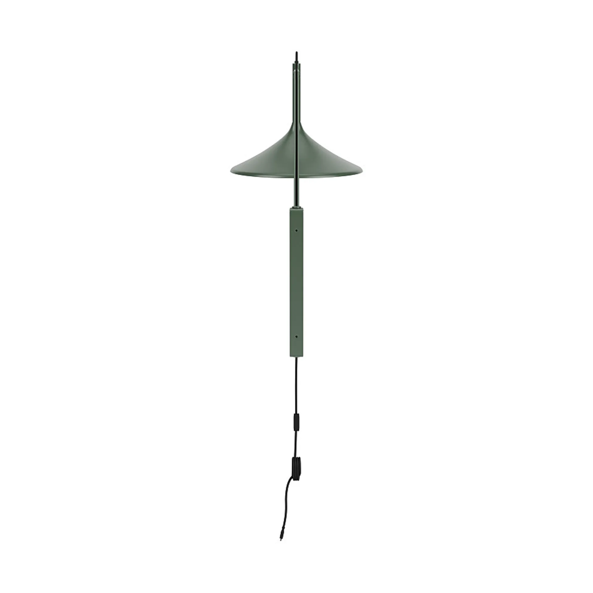U18 Hasle vegglampe, Olive green, 67,5 cm FDB Møbler