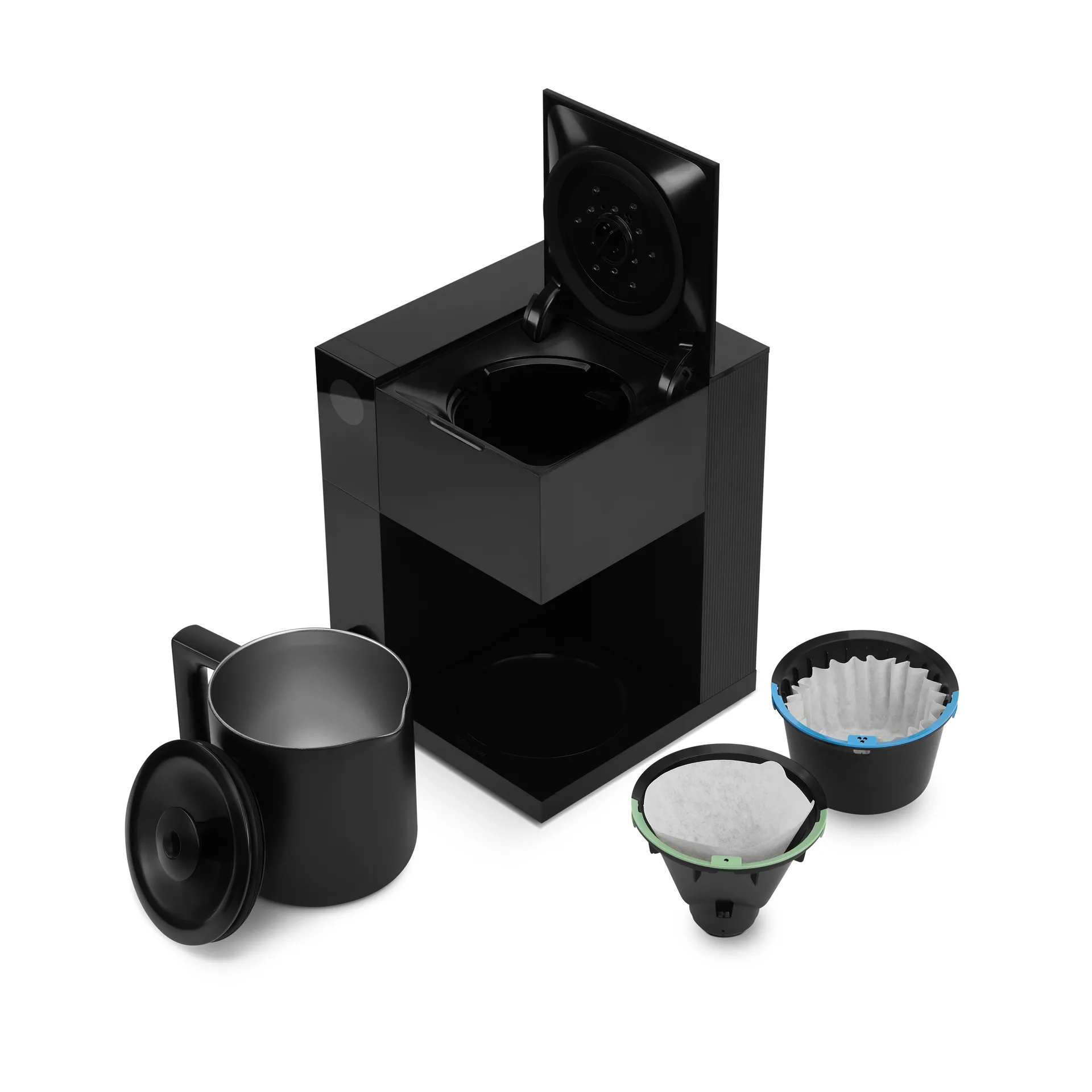 Aiden Precision kaffetrakter, Matte black Fellow