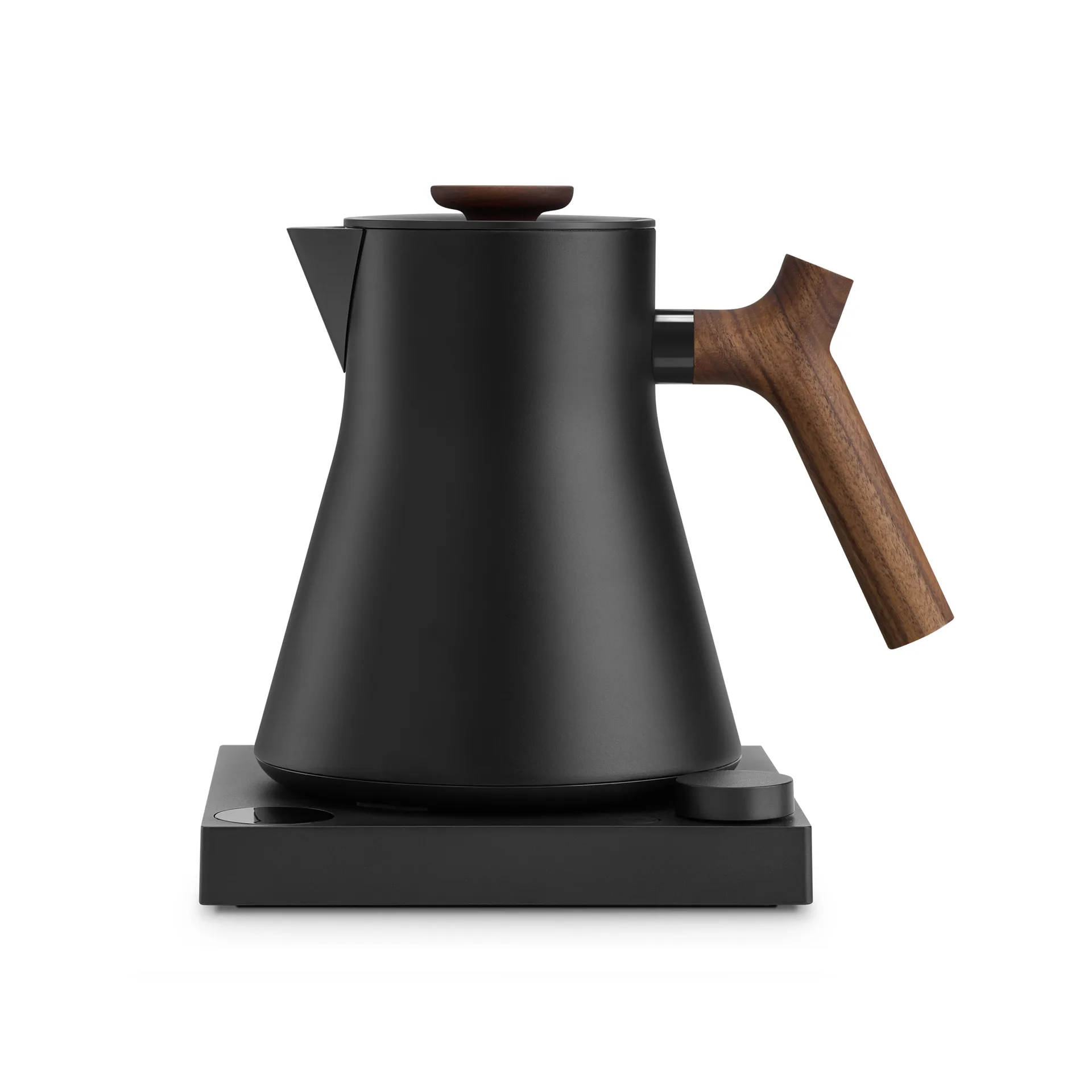 Corvo EKG Pro elektrisk vannkoker 0.9 L, Matte black-walnut Fellow