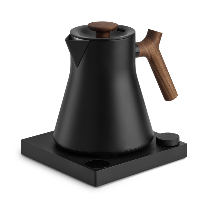 Corvo EKG Pro elektrisk vannkoker 0.9 L, Matte black-walnut Fellow