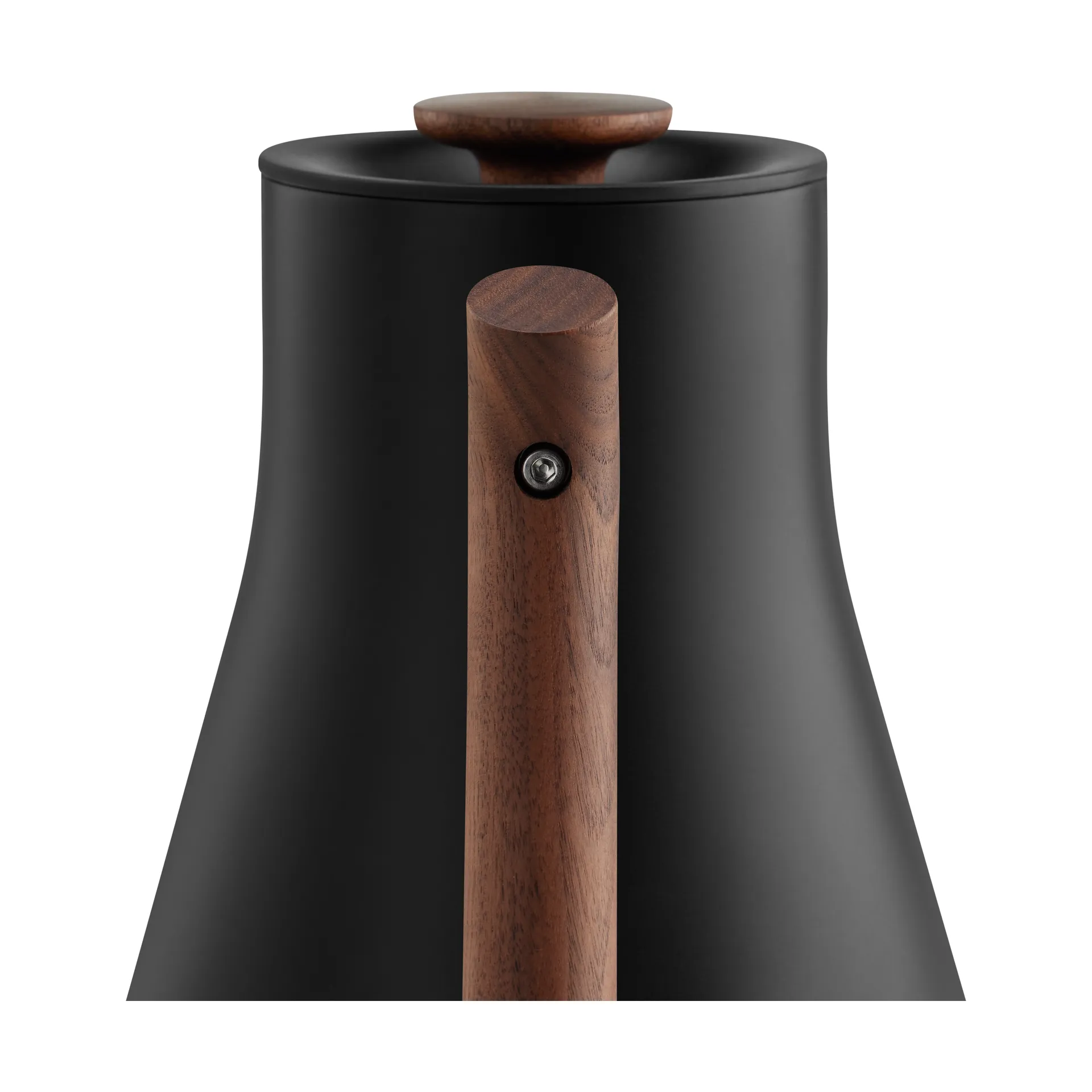 Corvo EKG Pro elektrisk vannkoker 0.9 L, Matte black-walnut Fellow