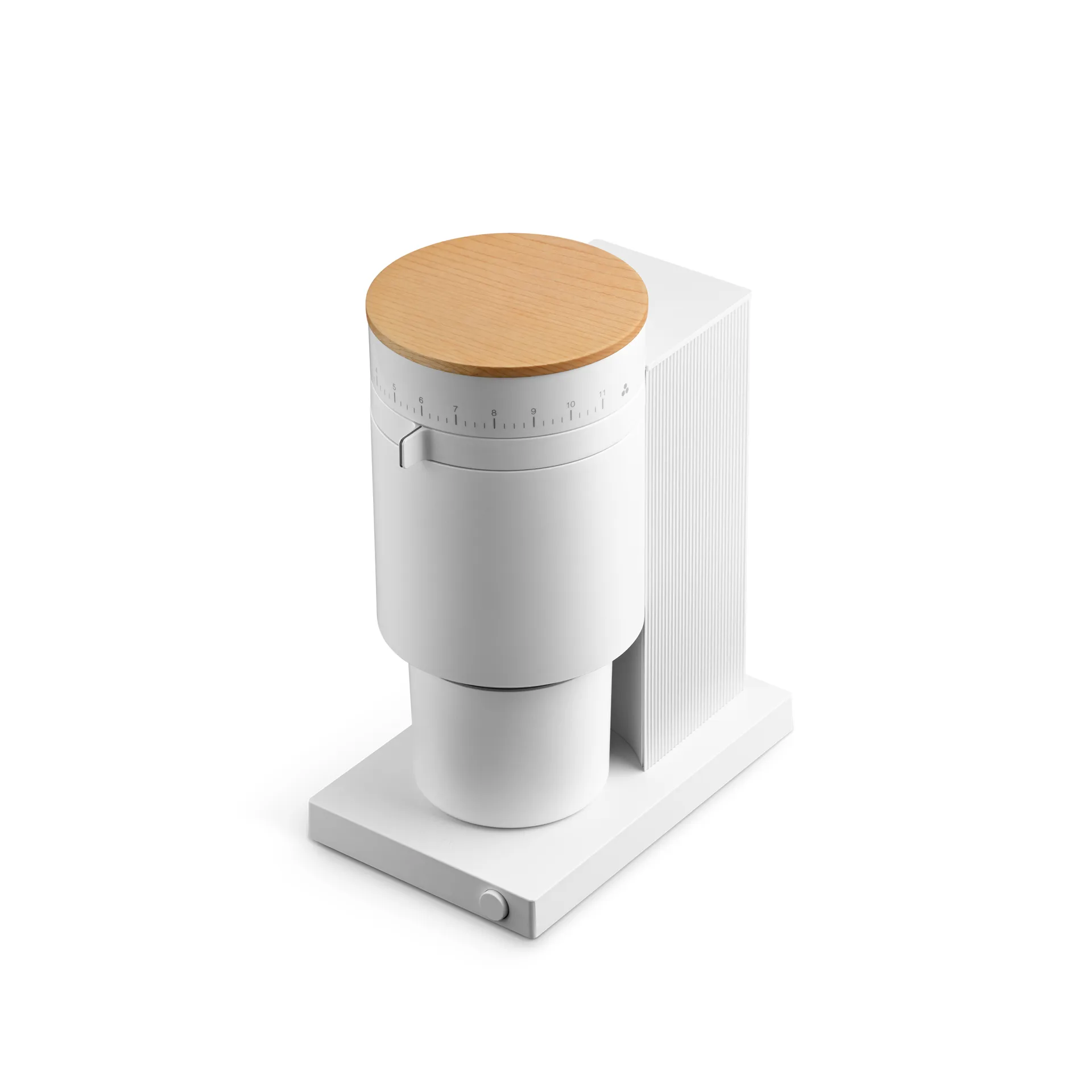 Opus Conical Burr elektrisk kaffekvern, Hvit Fellow