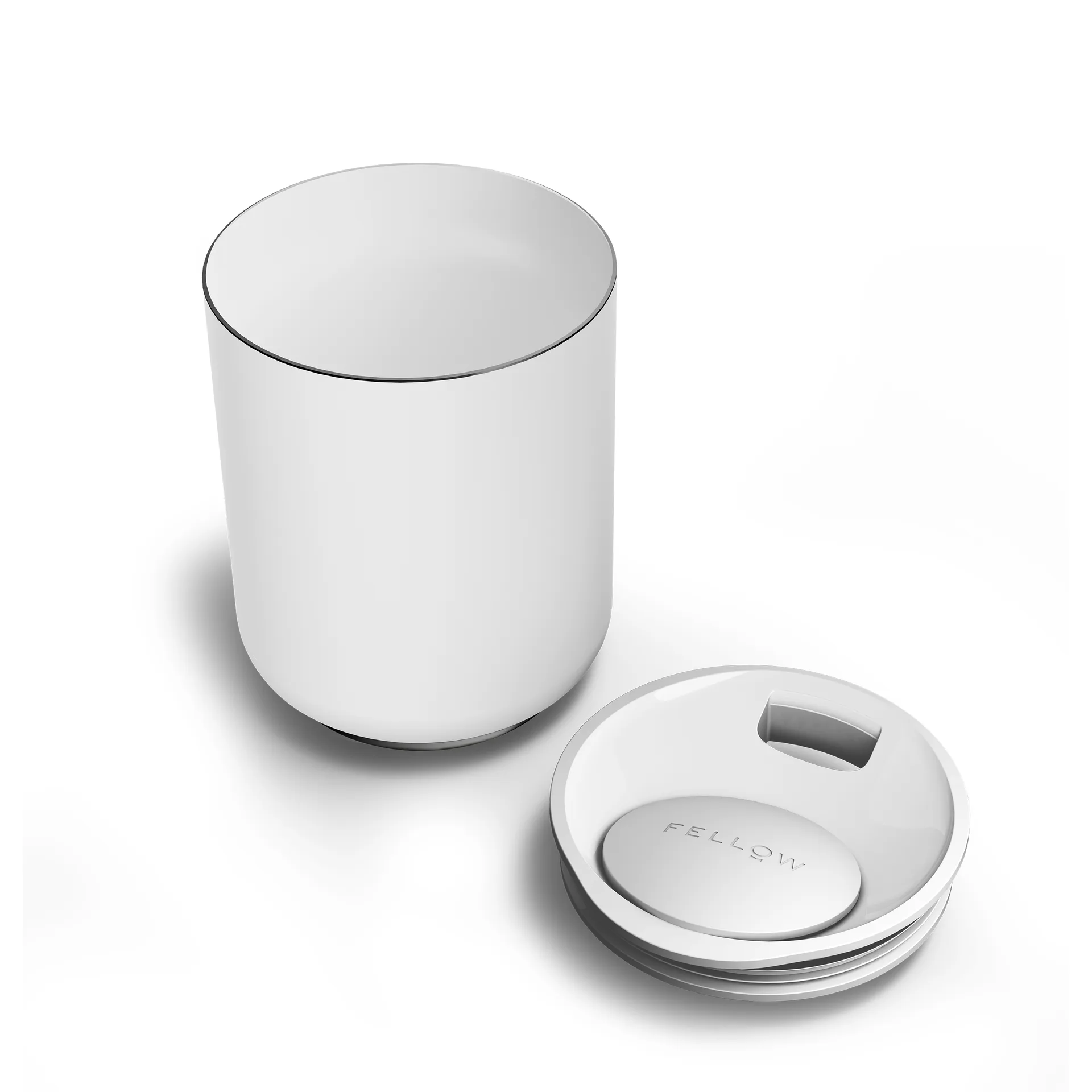 Rocky Lowball termokopp 30 cl, Matte white Fellow