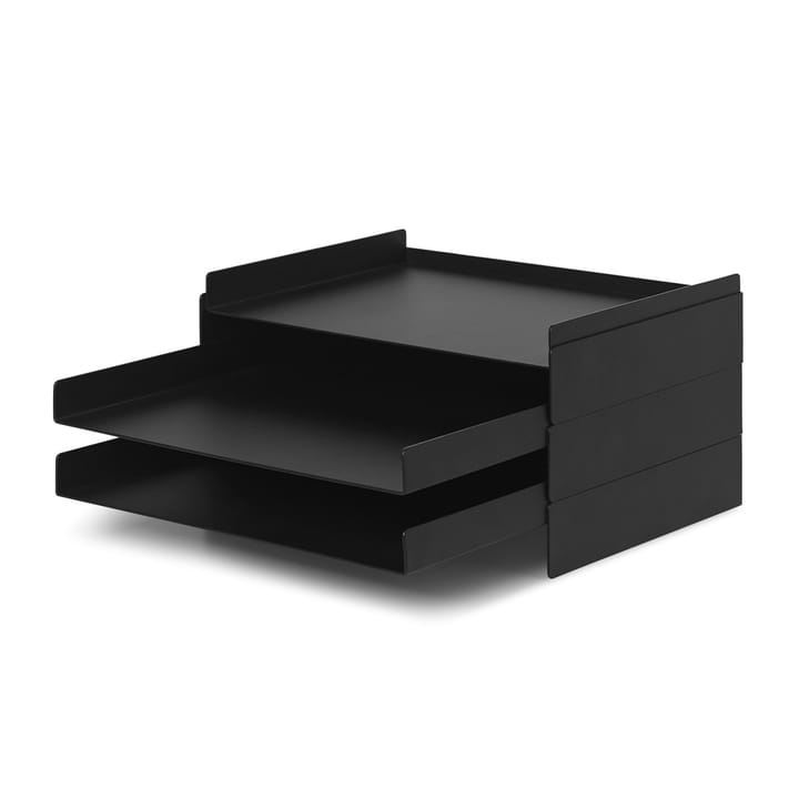 2x2 Organiser dokumentoppbevaring - Sort - ferm LIVING