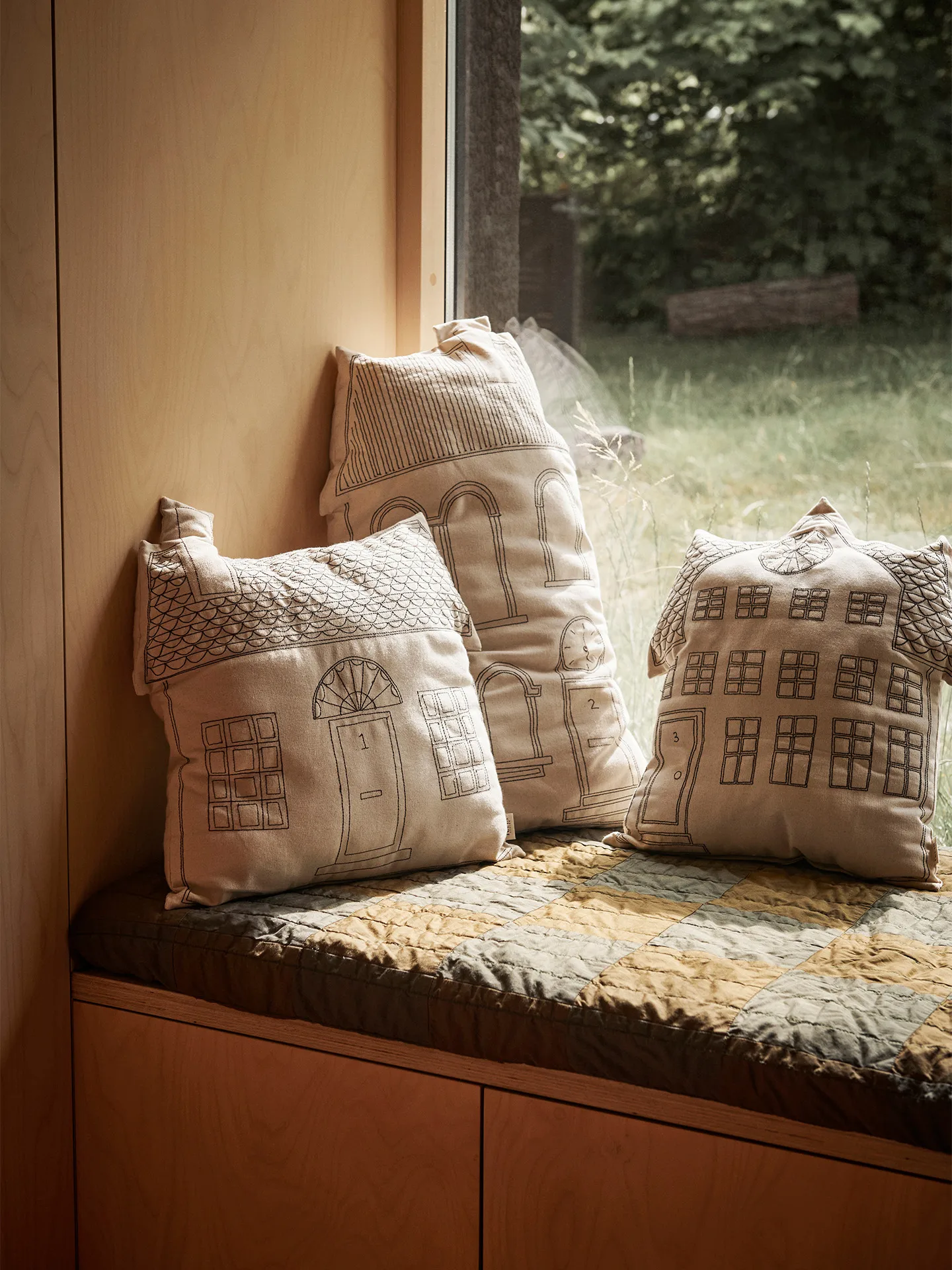 Adobe pute 45 x 45 cm, Cottage House Ferm Living