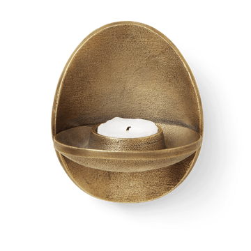Agapé telysholder vegg - Brass finish - Ferm Living